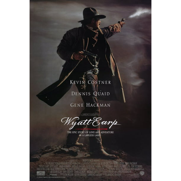 Kevin Costner As Wyatt Earp In Wyatt Earp 11x17 Mini Poster